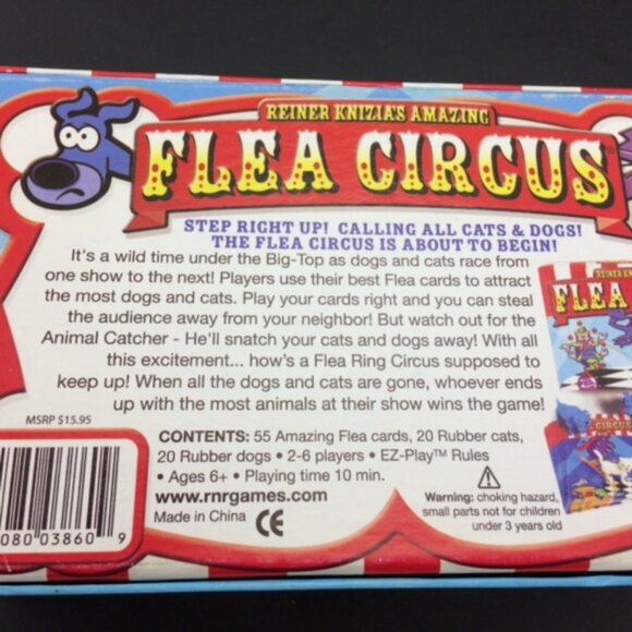 Flea Circus by RnR Games Dogs and Cats 10 Minute Play Time - Picture 2 of 13